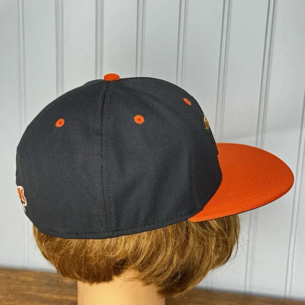 Frederick Keys Flex Fitted Hat M/L Minor League Baseball Cap Rare Player Issued